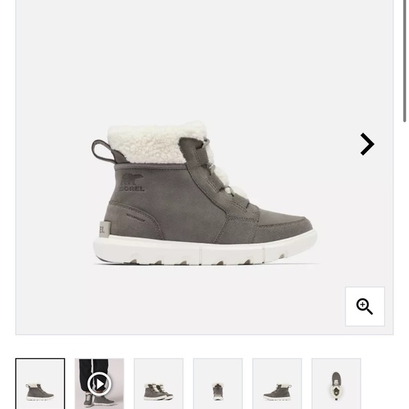 Sorel EXPLORER NEXT™ CARNIVAL WINTER BOOT Gray Winter Boots waterproof - Picture 9 of 10
